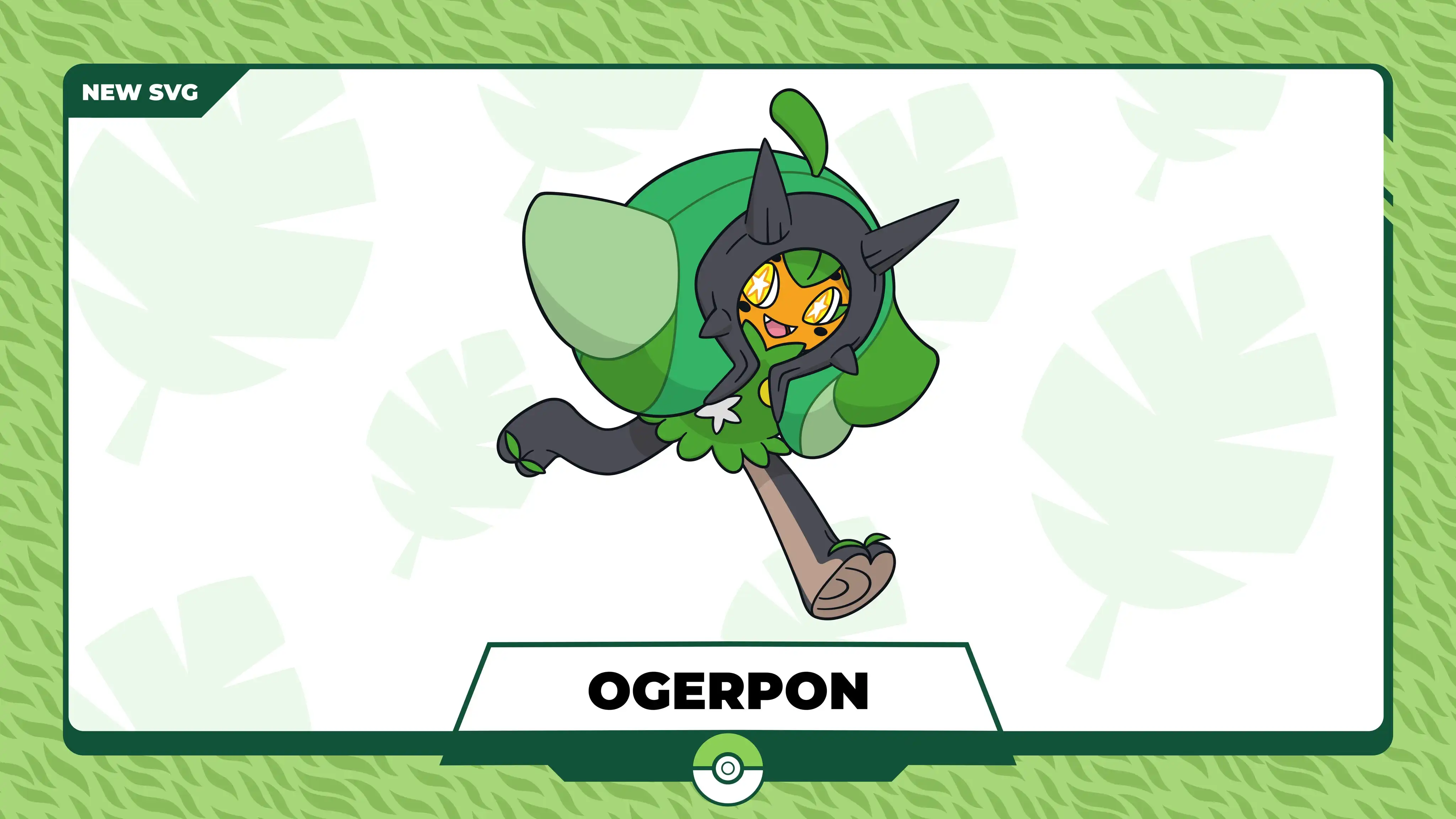 Banner promocional de Ogerpon, propiedad de @dreamworldsvg en Twitter/X